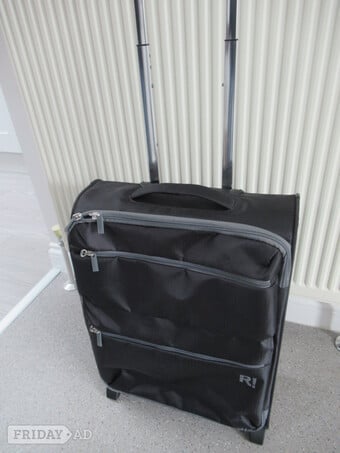 Small black suitcase
