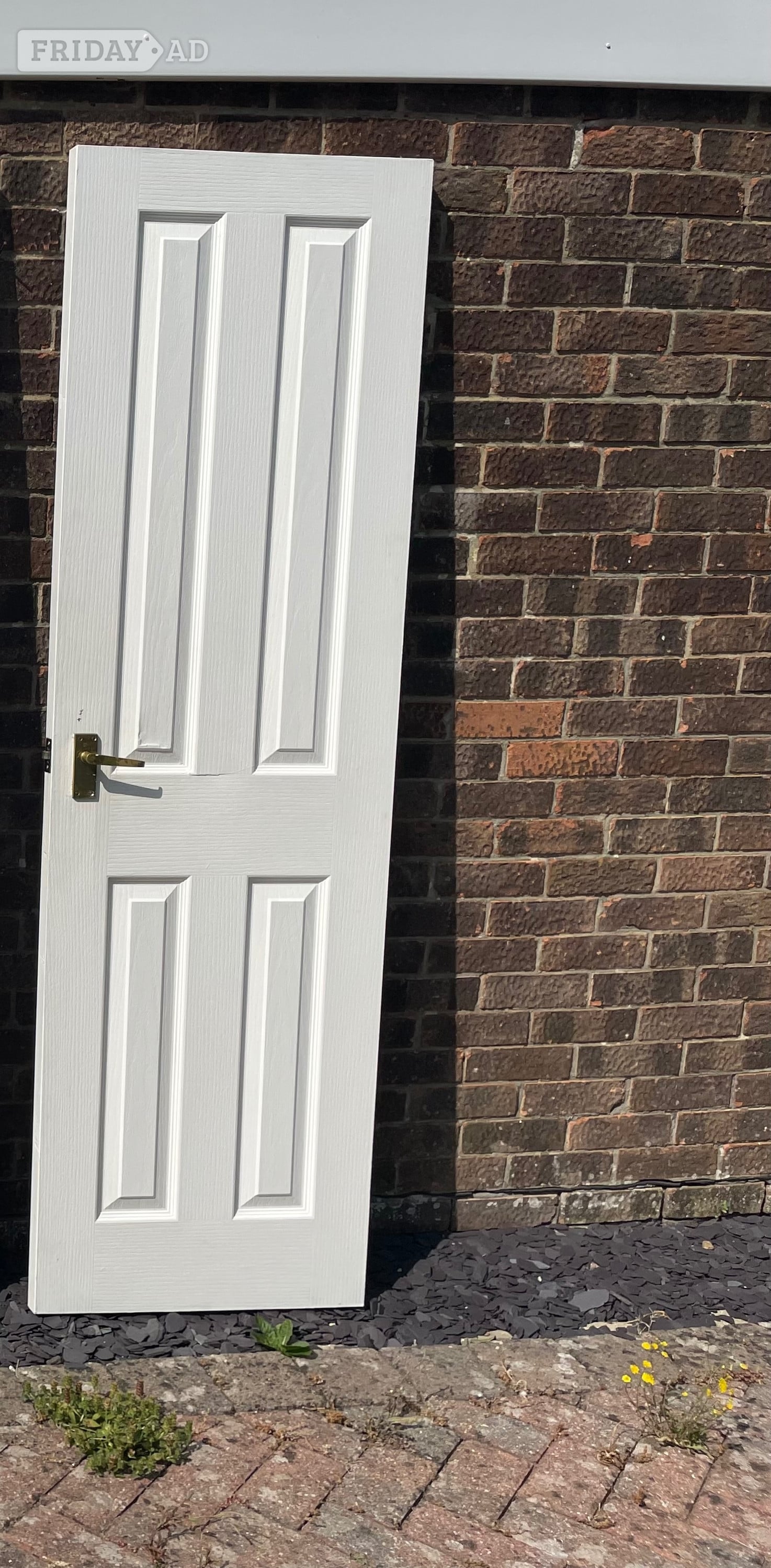 4 Panel Grained Moulded Door