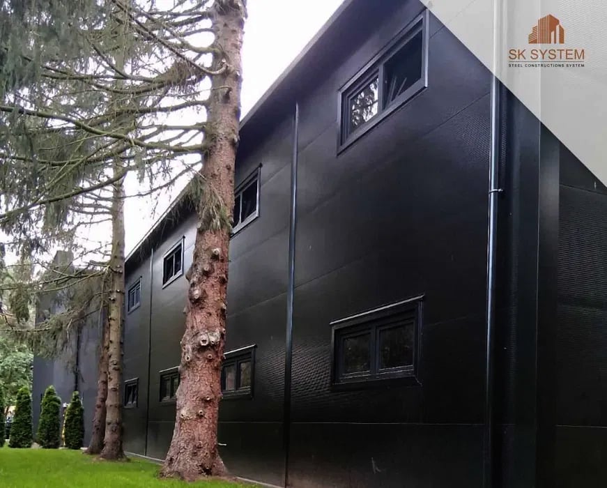 200m2 Insulated Steel frame building with bespoke design - Commercial Properties