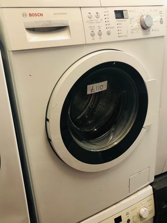 Bosch Eco perfect washing machine with 1200 rpm 