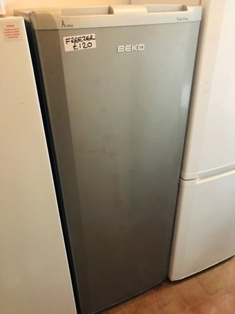 Beko silver colour free standing frost free freezer 