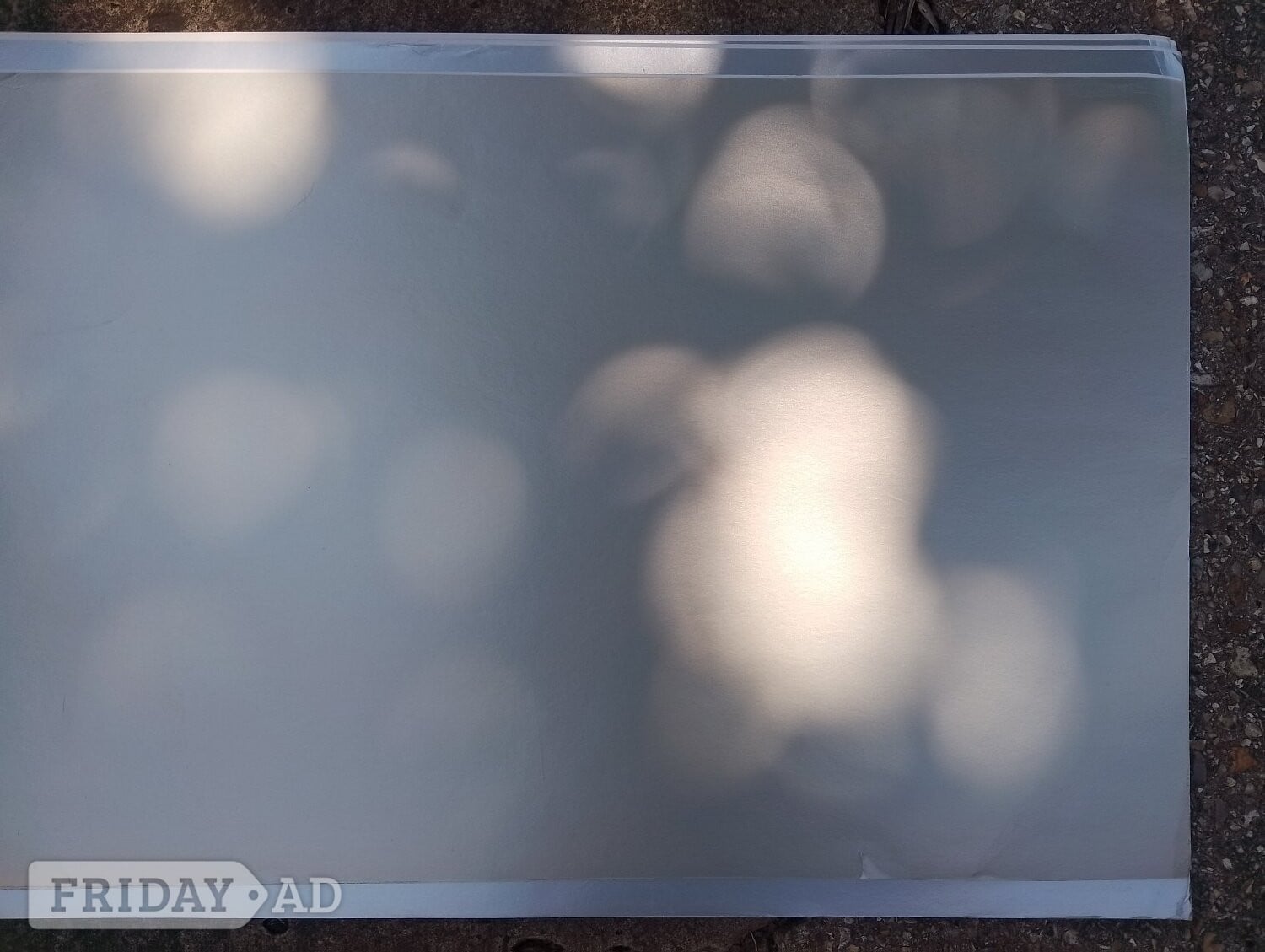 Silver / gold craft card