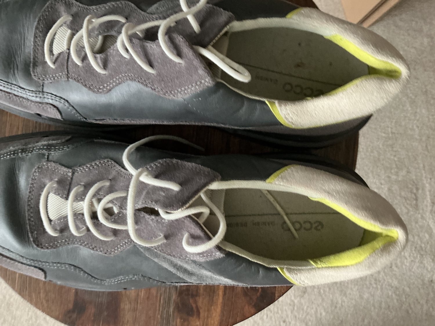 ECCO TRAINERS GREY in Reigate