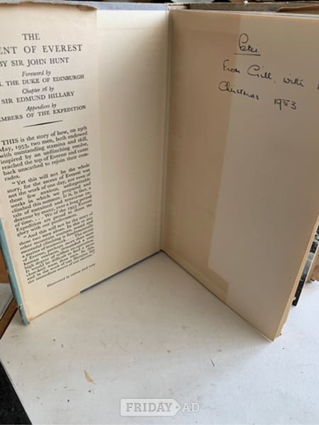 The Ascent of Mount Everest Sir John Hunt 1st Edition - Movies, Games, Books & Music in Reigate