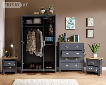LANCASTER 4 PIECE SET - BLUE