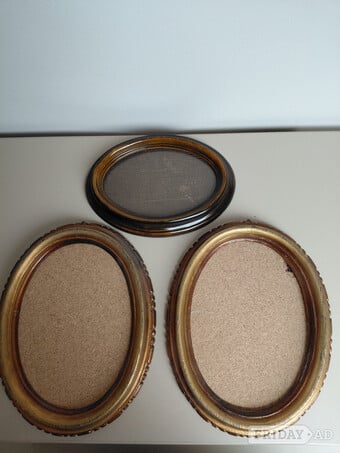 Three Oval Frames