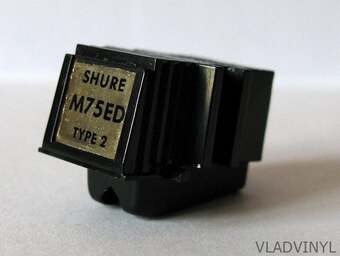 Shure M75ED Type 2 Stereo phono cartridge.