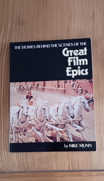 Book.  The Stories Behind The Scenes Of The Great Film Epics.