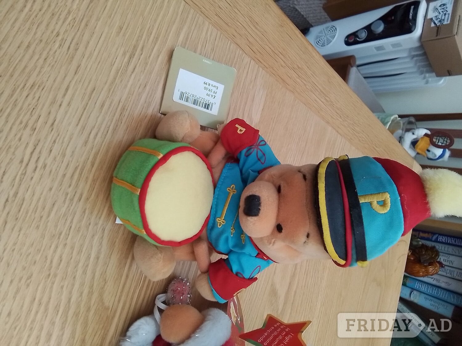 Disney Beany Bags .Rio Pooh --Band Leader Pooh --plus 4 more - Antiques & Collectables in Hastings