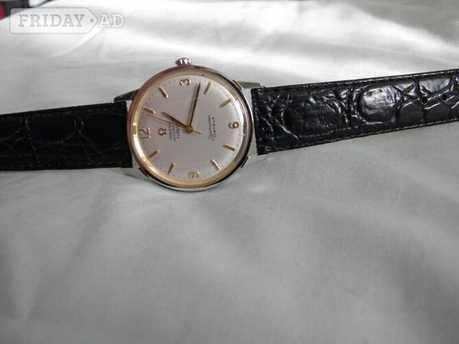 Omega Seamaster Geneve mens wristwatch. Circa 1965. - Clothing, Footwear & Accessories