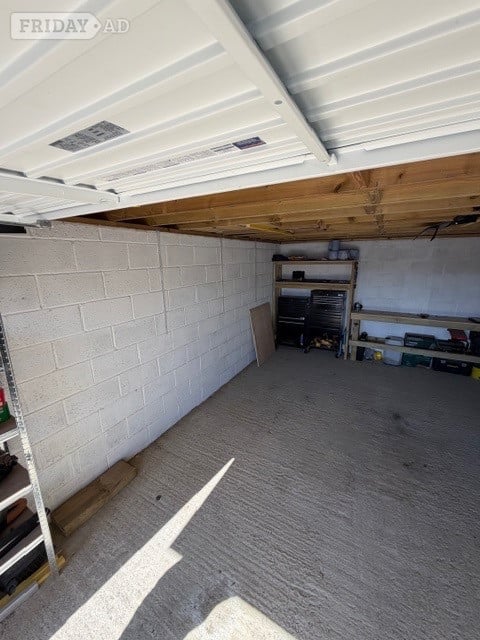 Bexhill-On-Sea Large garage with separate pedestrian access