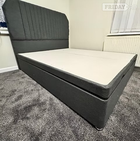 4 foot - Global design divan Ottomen with floor standing Hb in Rotherham