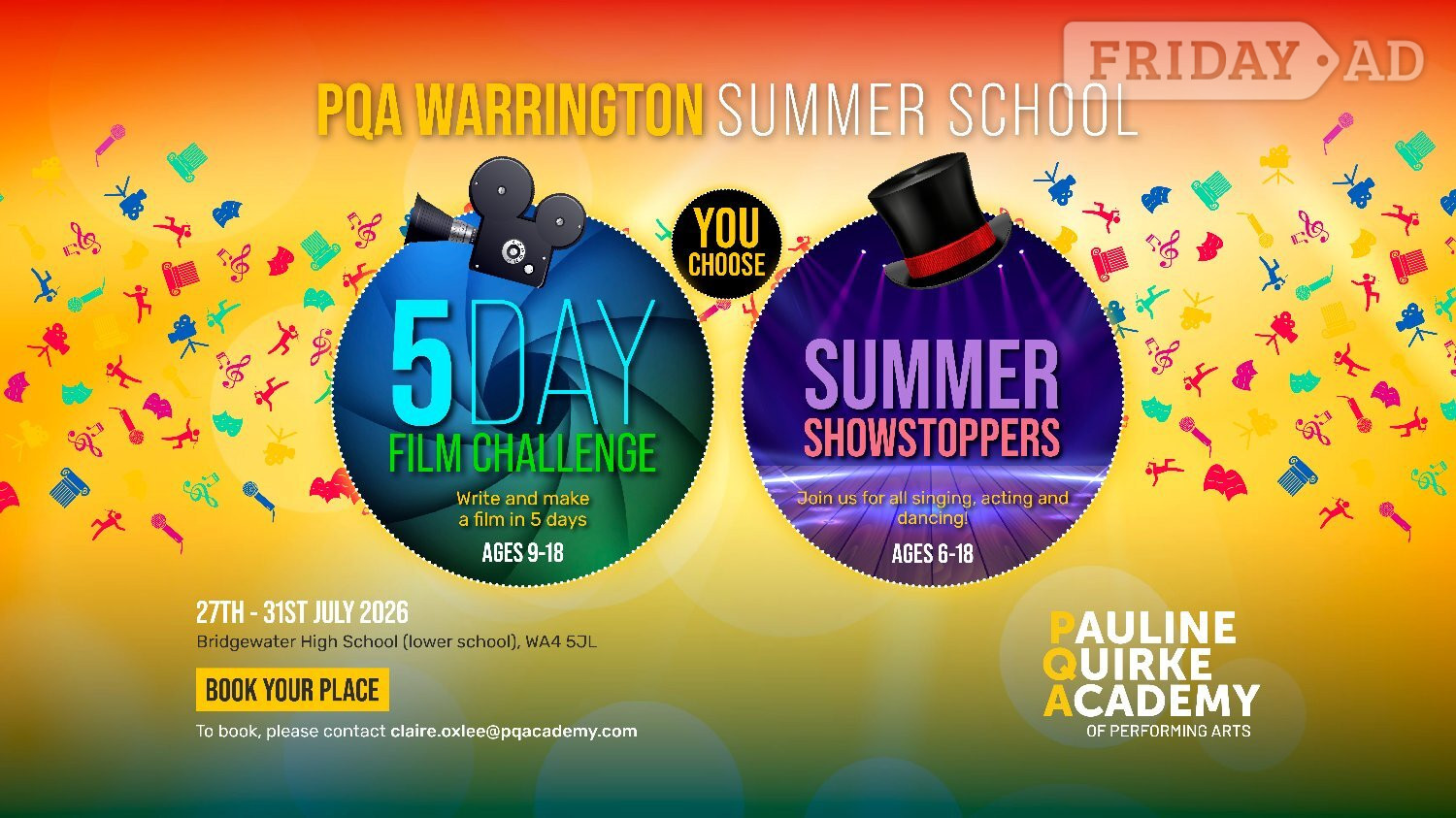 PQA Warrington Summer School in Appleton
