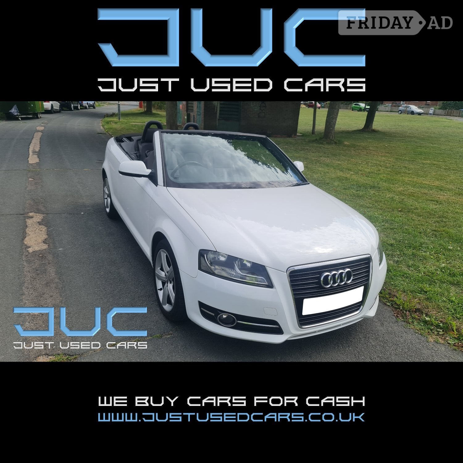 Audi Audi A3 1.6 TDI Technik Cabriolet (Manual Diesel) 10 Reg 2010 98,041 Miles £35 Tax Loads Spent Lewes