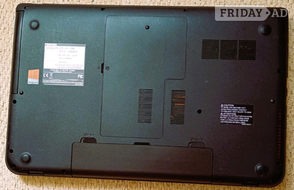 TOSHIBA-C75*UPDATES TILL 2032*WIN 10*OFFICE2024*128gb ssd*8gb ram - Computers & Electronics