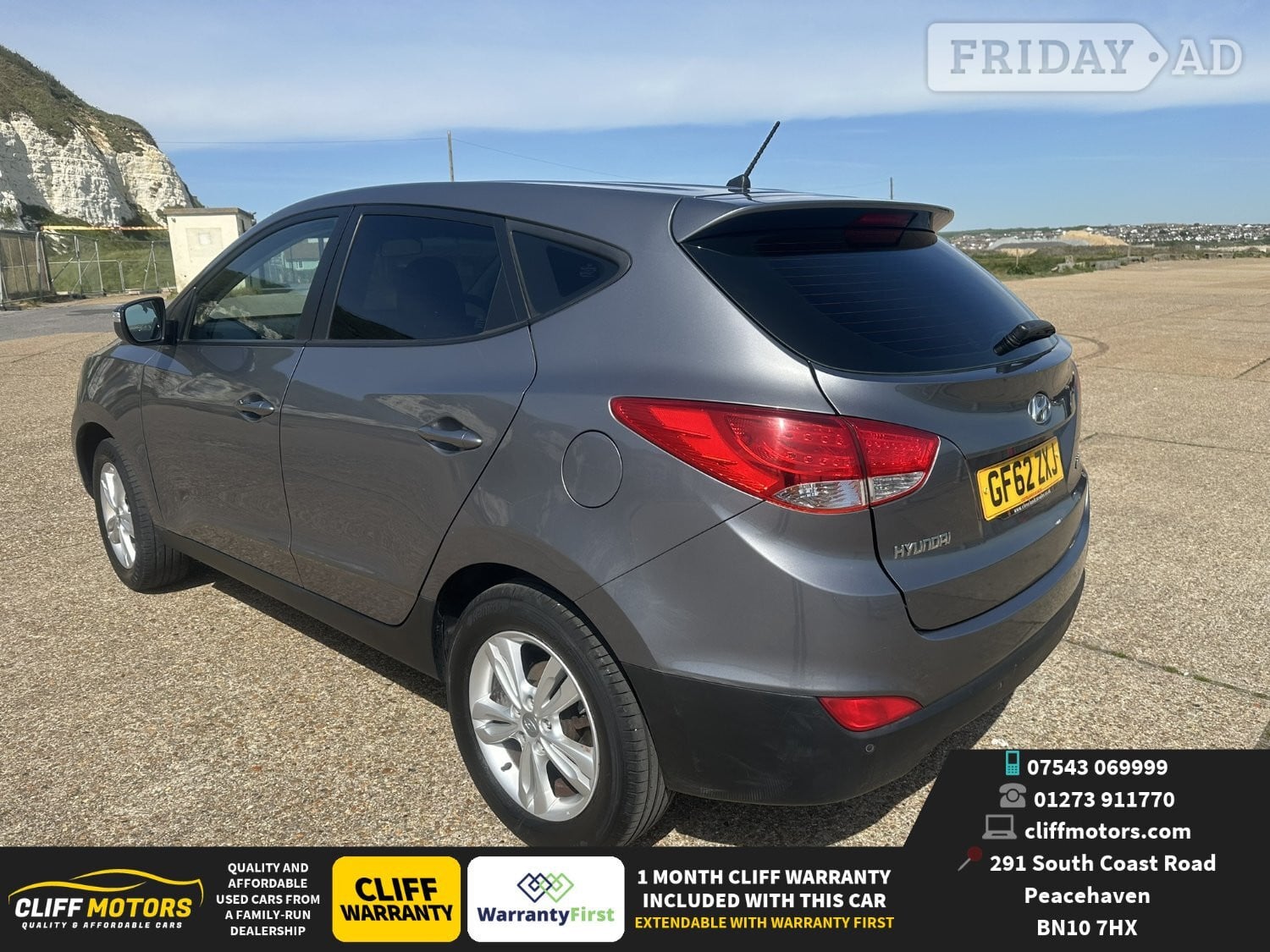 2012 Hyundai ix35 Style - Long MOT - ULEZ Compliant - 1 Month Cli - Cars in Peacehaven