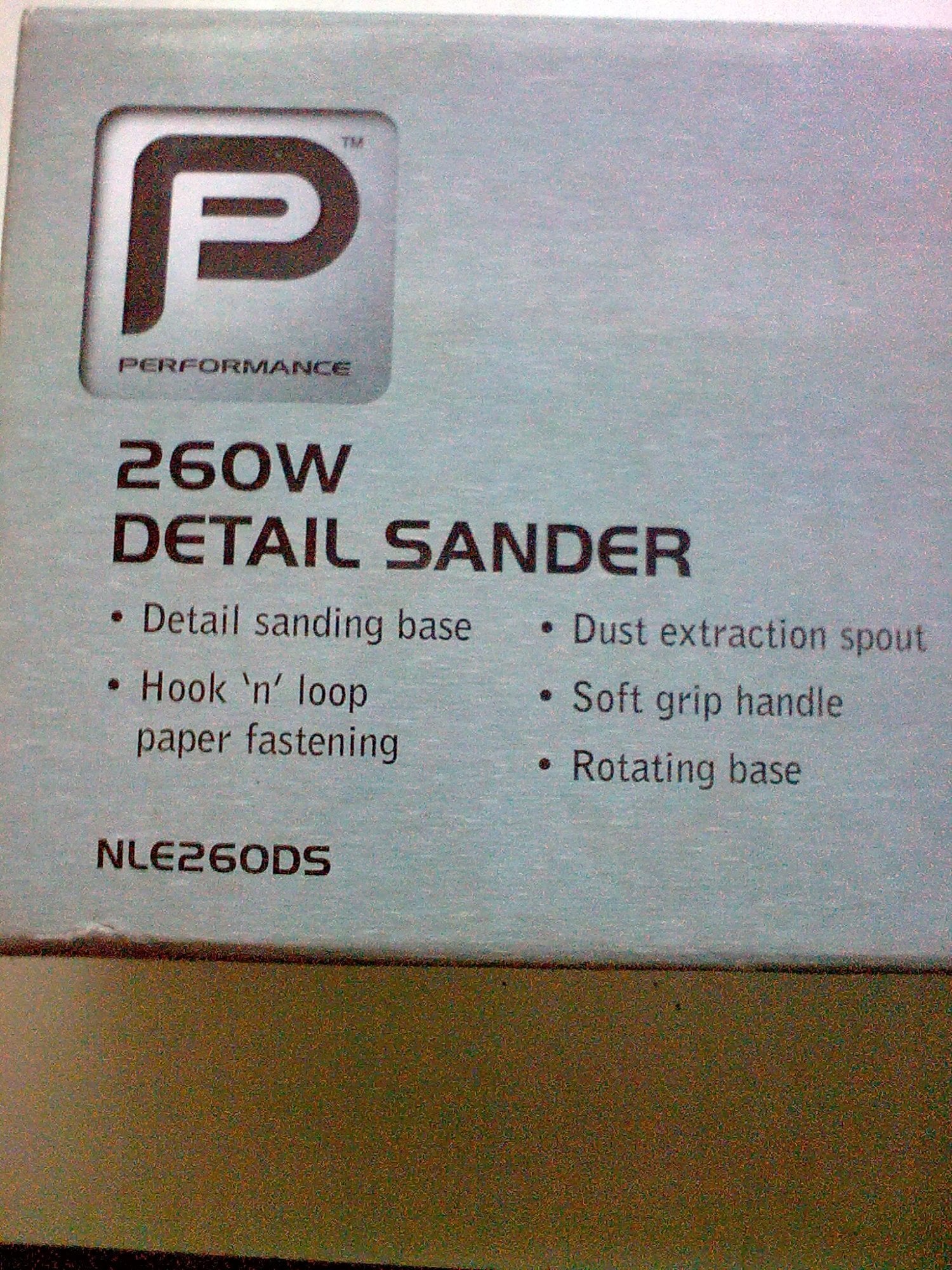 Performance detail sander
