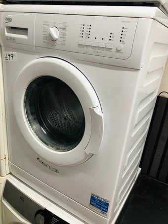 Beko 6KG load ,1200 spin speed washing machine with A+energy 