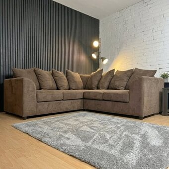 DFS 5x Seater Sofa With Scatter Back Cushions For Sale & COD  