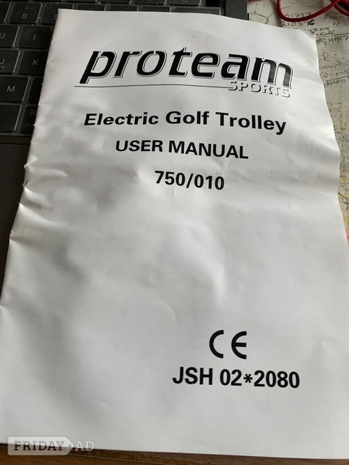 Charger for GoKart golf trolley.
