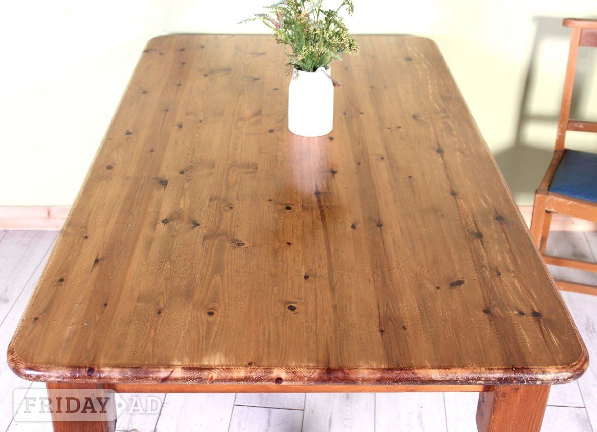 Hailsham Delivery Options - Large Farmhouse Pine Table Solid
