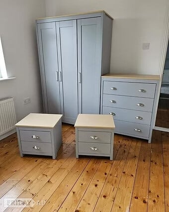 LANCASTER 4 PIECE SET - GREY