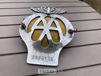 Metal AA BADGE