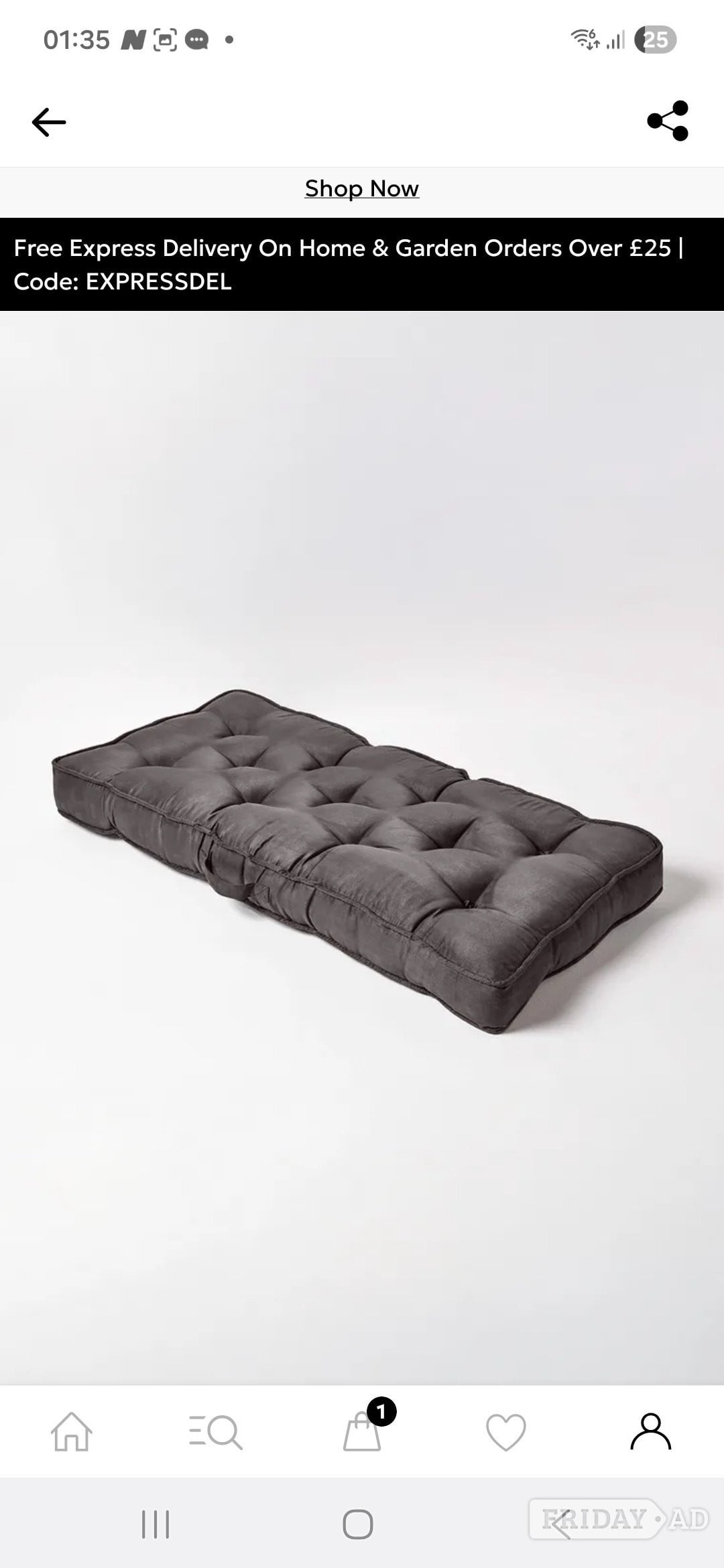 Pra new grey faux booster cushions  very cleaned condation in Brighton