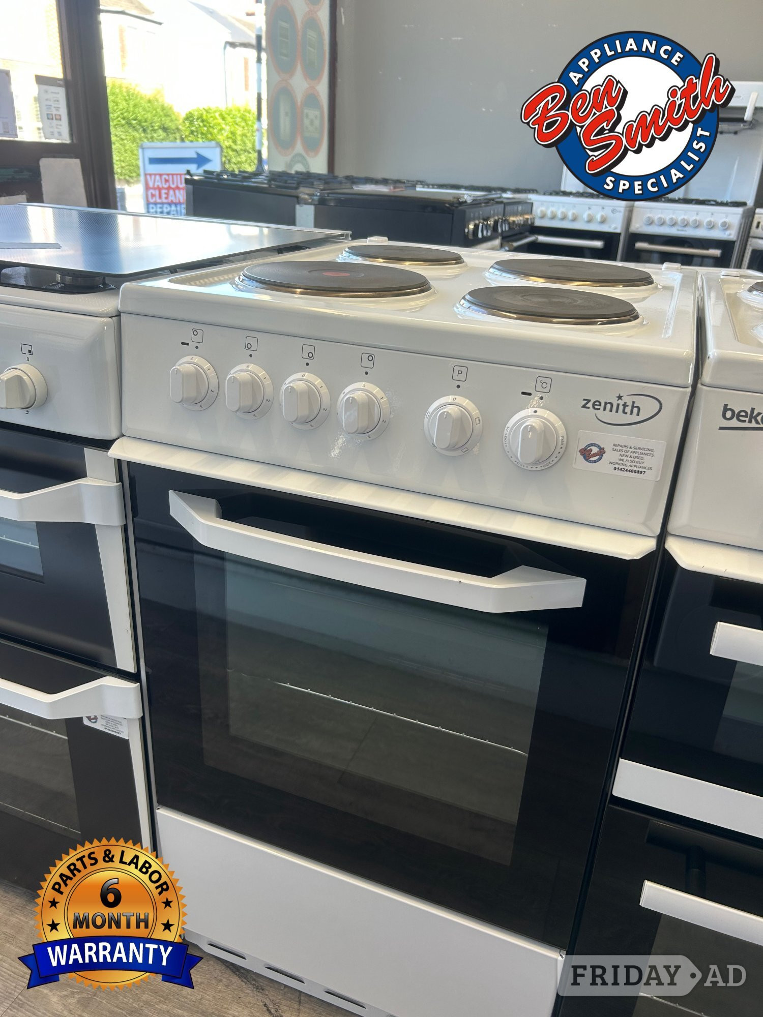 ZENITH 50CM ELECTRIC COOKER in St. Leonards-On-Sea