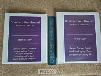 Property Investing Home Study Course Work Book. 