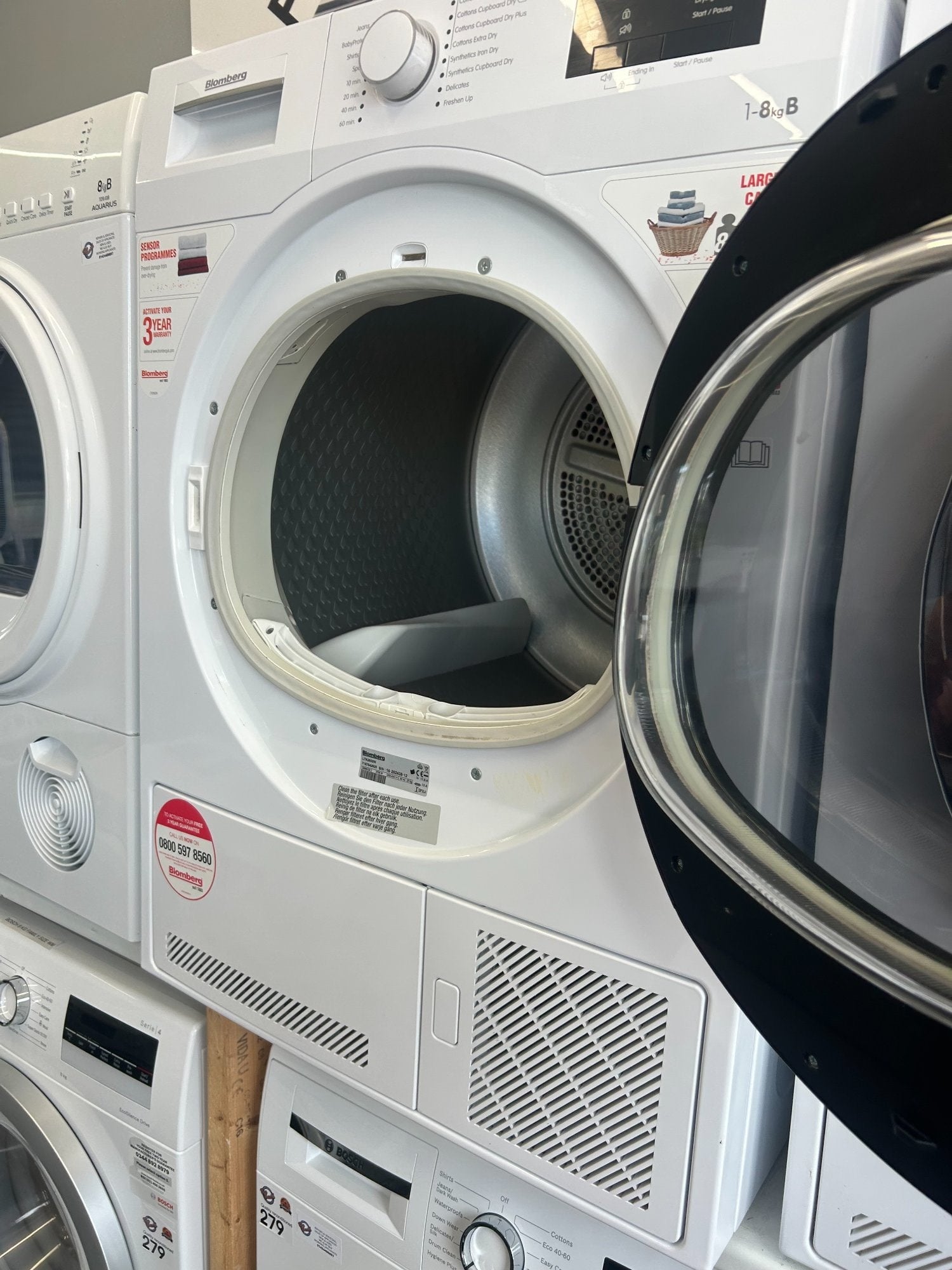 BLOMBERG 8KG CONDENSER DRYER