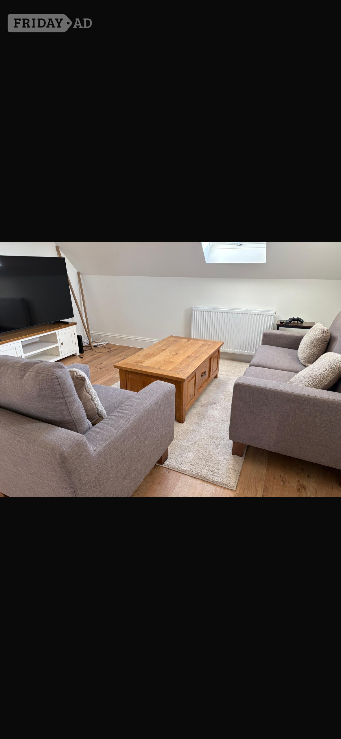 Grey sofa and armchair for sale 