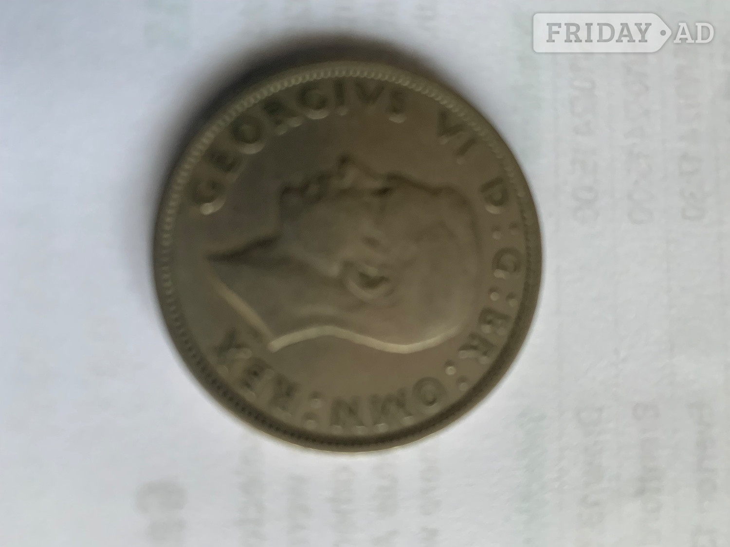 George V1 Half Crown