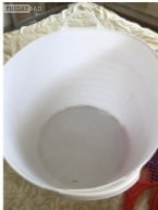 Bucket 18” diameter X 13” high.   Calls only