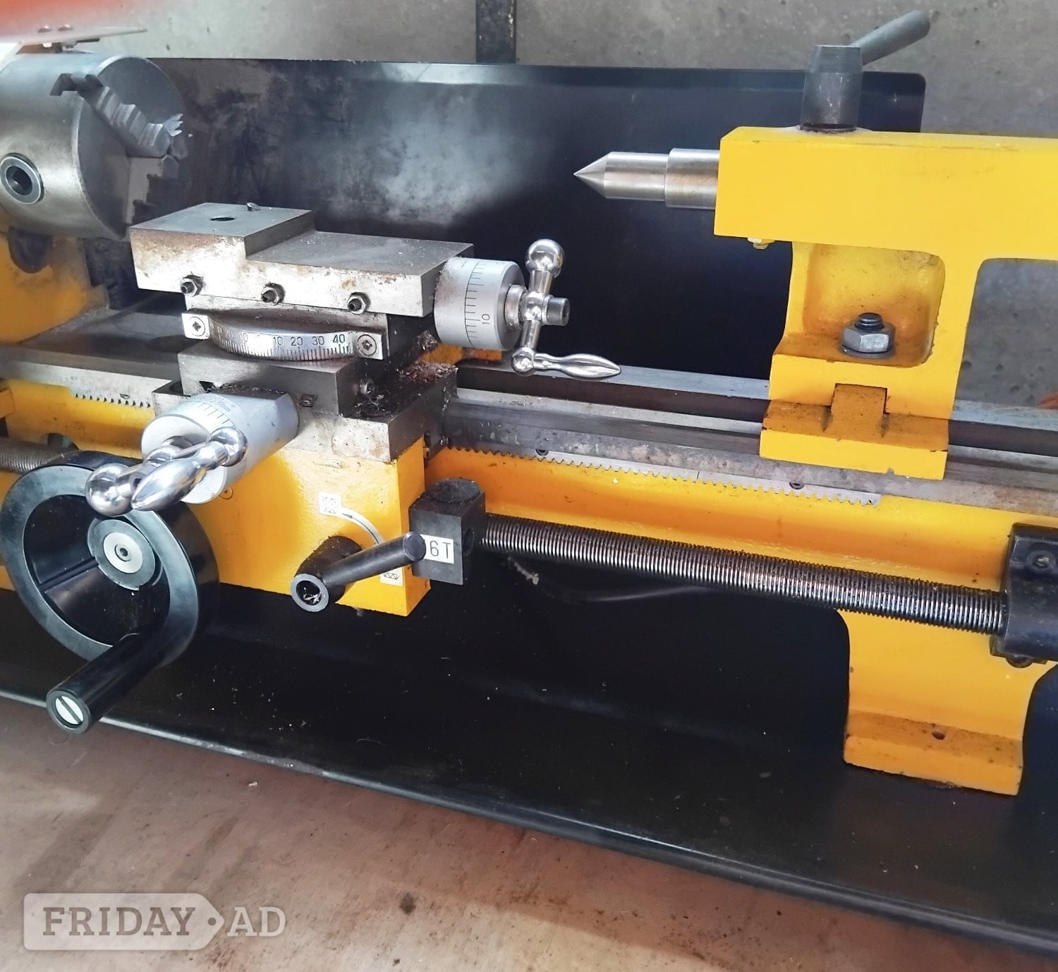 “CLARKE” METALWORKER  300mm  LATHE CL300M -   WORKING OK  in Fareham