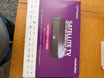 Manhattan freesat recordable 500 go box 