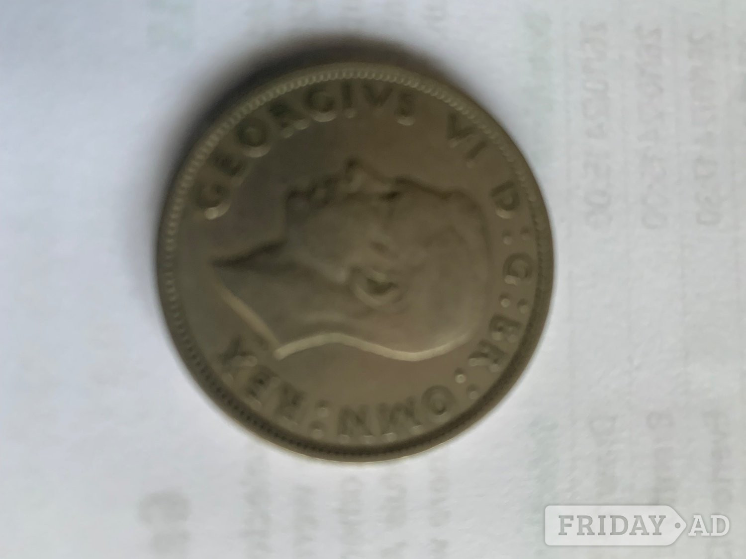 George V1 Half Crown 