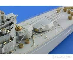 HMS King George V (Please note: Incomplete kit, for parts only).