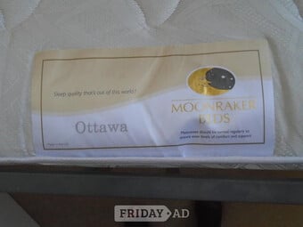 Moonraker "Ottawa" new 2ft 6"/small single mattress