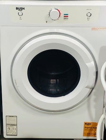 Bush vented tumble dryer in excellent condition 