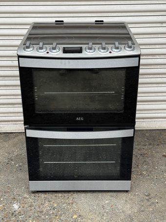 AEG electric cooker 60cm ceramic stainless steel 3 months warrant