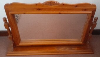 Solid Pine Tilting Mirror