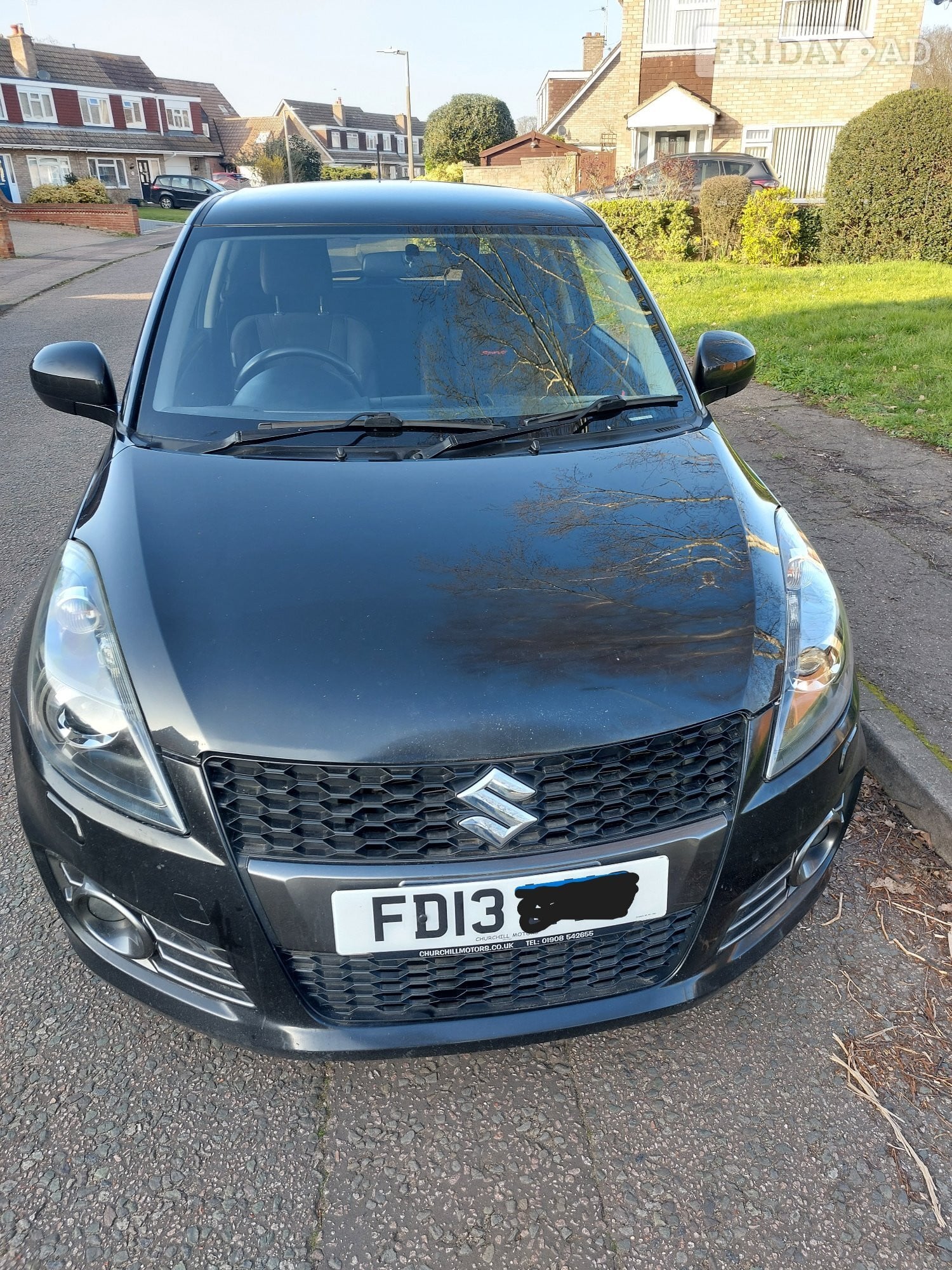 suzuki swift sport 2012 black  - Cars in Colchester
