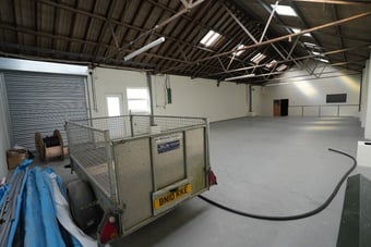 Large industrial unit in Bexhill town centre