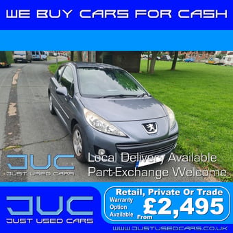 Peugeot 207 1.4 Sport (Manual Petrol) 59 Reg 2010 59,604 Miles