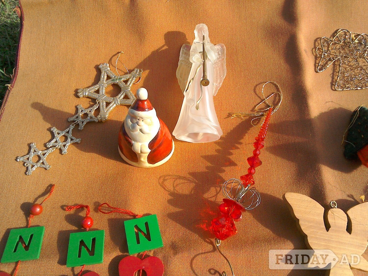 Christmas Decorations, Homemade, x 20.