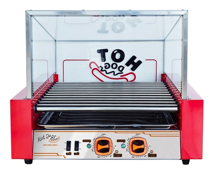 Commercial Electric 11-Roller Hot Dog Grill Machine