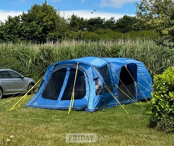 4 berth inflatable tent and accessories 