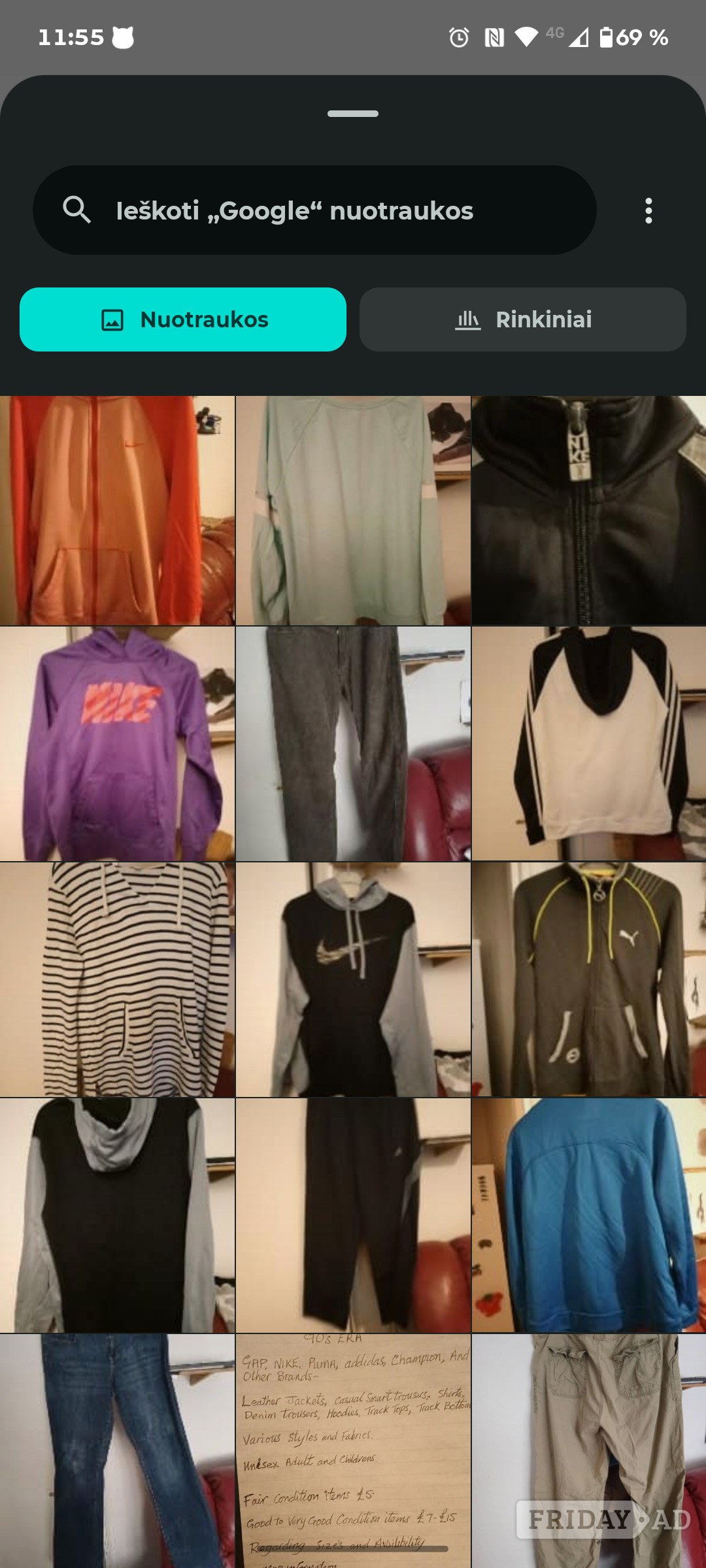 Vintage 90's,200's branded clothing 5kg sack in Rochester