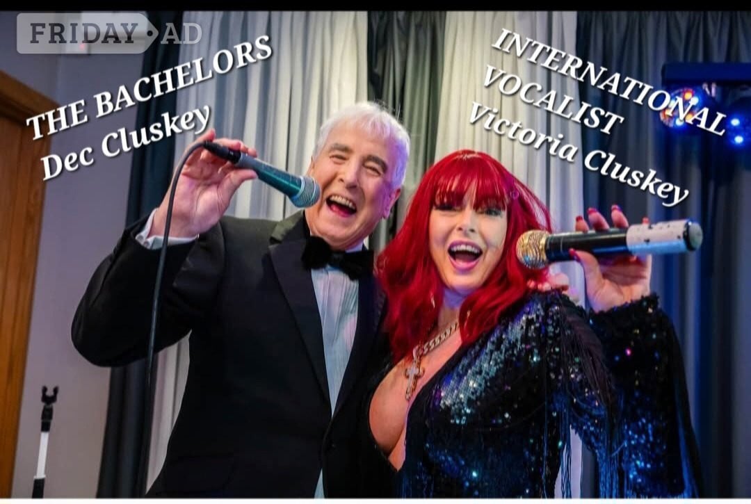 An Audience with The Bachelors Dec Cluskey and daughter 